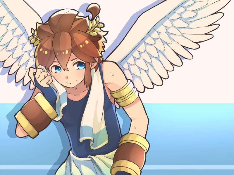 pit (kid icarus and 1 more) drawn by waffuum