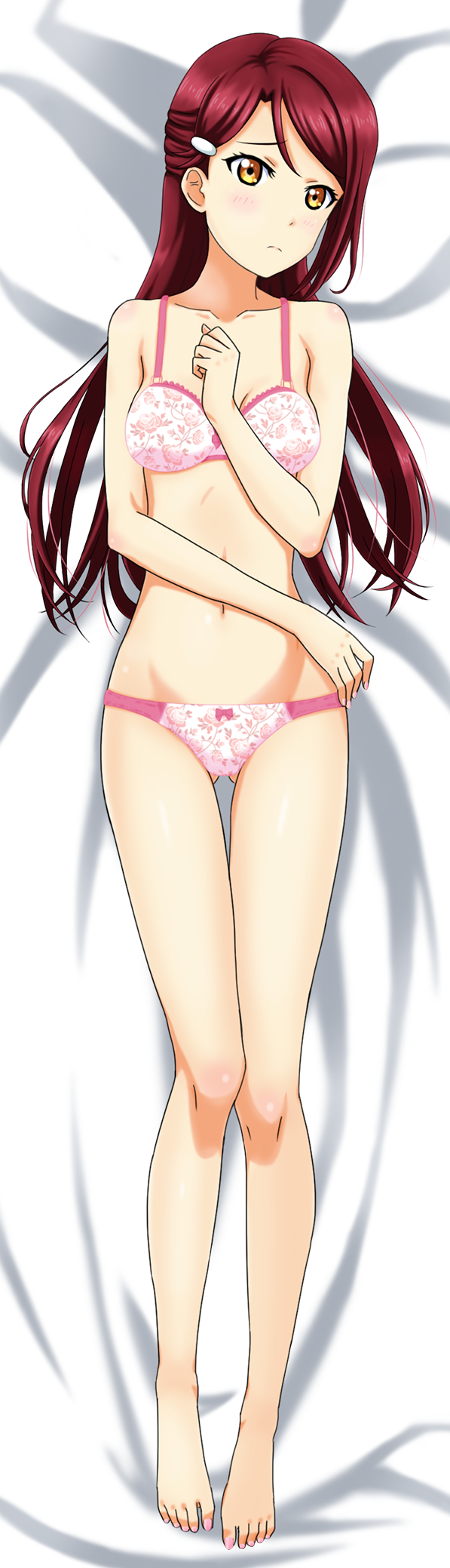 sakurauchi riko (love live! and 1 more) drawn by arjend