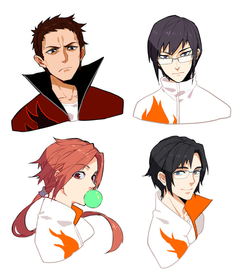 han wenqing, zhang jiale, zhang xinjie, and lin jingyan (quanzhi gaoshou) drawn by jokerplaner
