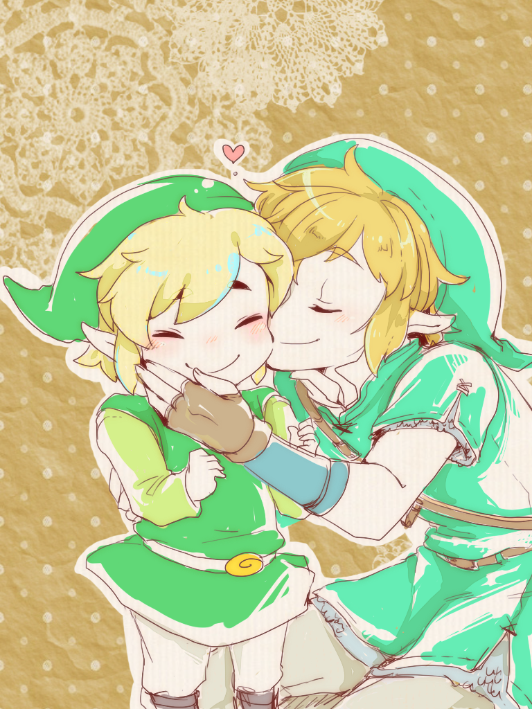 link and toon link (the legend of zelda and 2 more) drawn by okura00