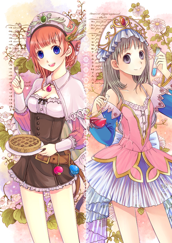 totooria helmold and rorolina frixell (atelier and 2 more) drawn by youhe_qri
