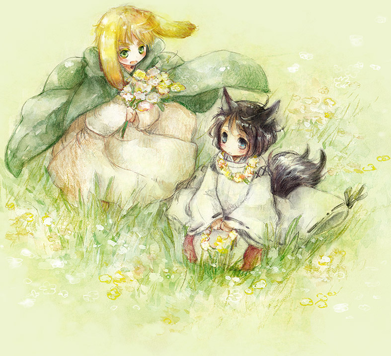 united kingdom and japan (axis powers hetalia) drawn by hai_yoru