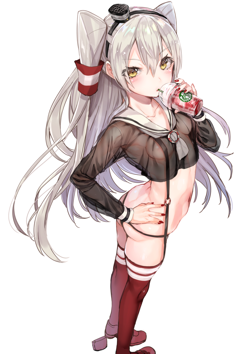 amatsukaze (kantai collection and 1 more) drawn by nekometaru