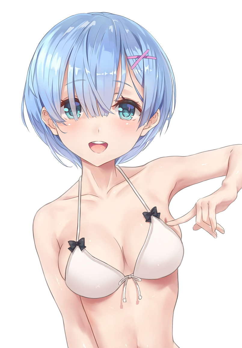 rem (re:zero kara hajimeru isekai seikatsu) drawn by aimee_(emi)
