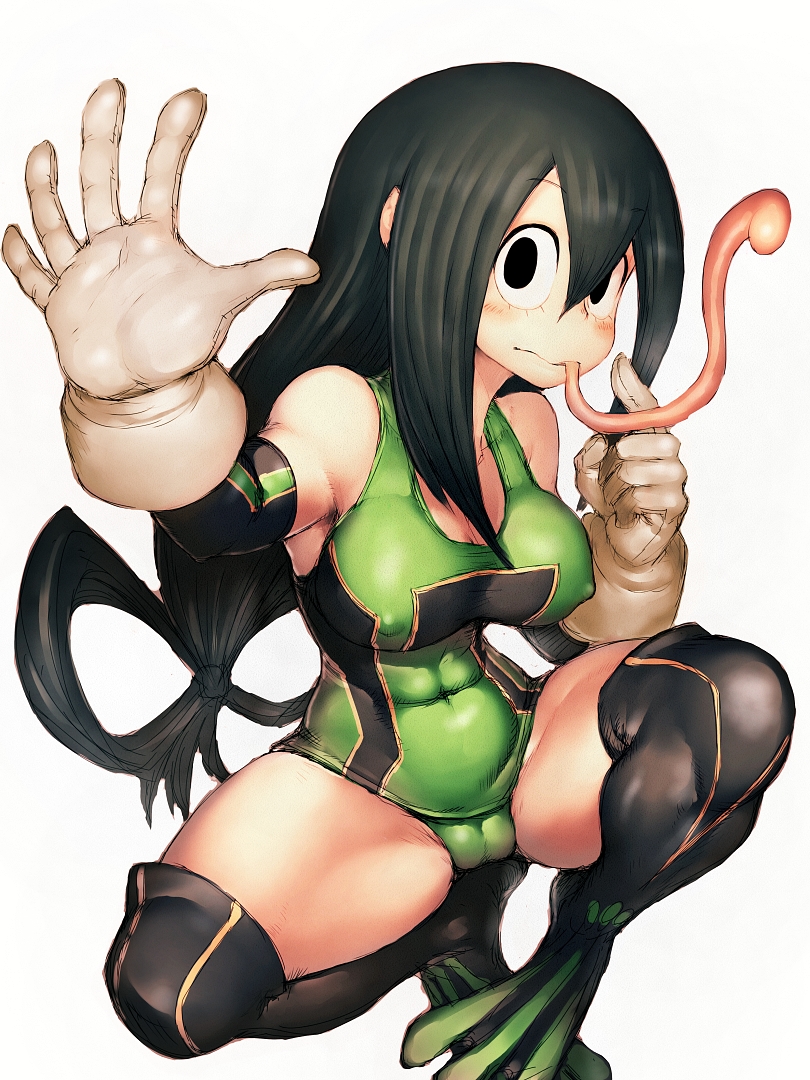 asui tsuyu (boku no hero academia) drawn by fumio_(rsqkr)
