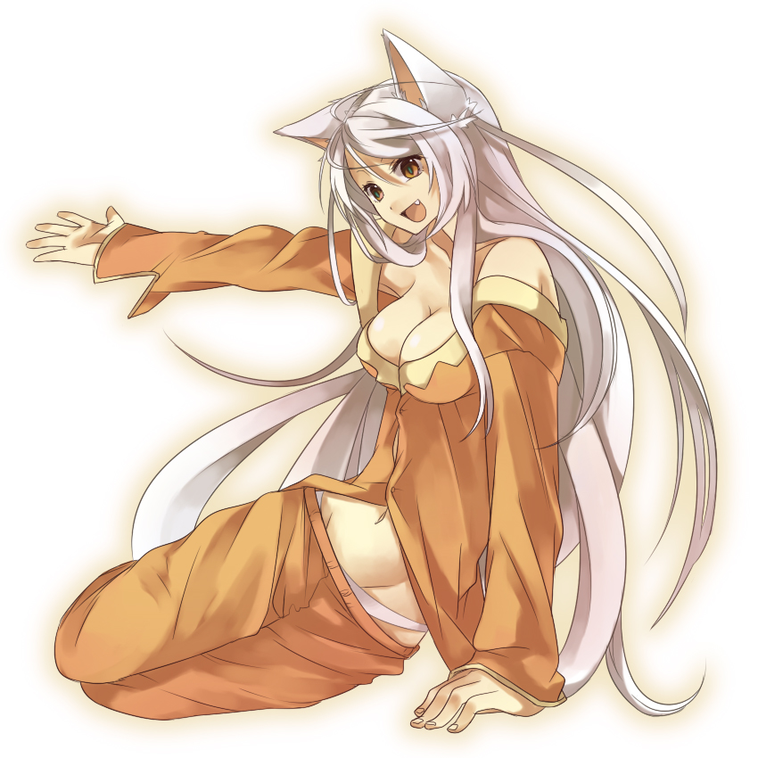 hanekawa tsubasa and black hanekawa (monogatari and 2 more) drawn by hiyo_kiki