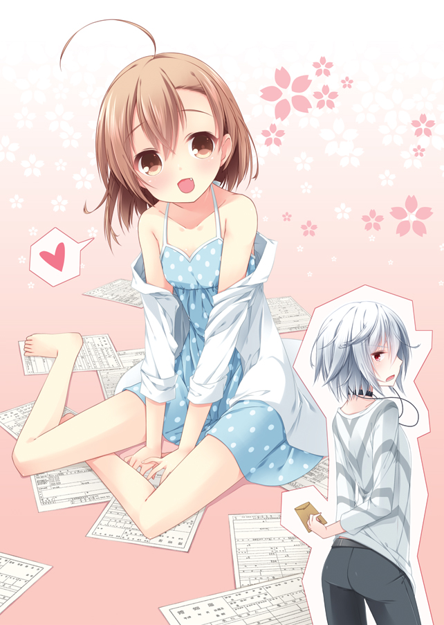 accelerator and last order (toaru majutsu no index) drawn by sagami_rin