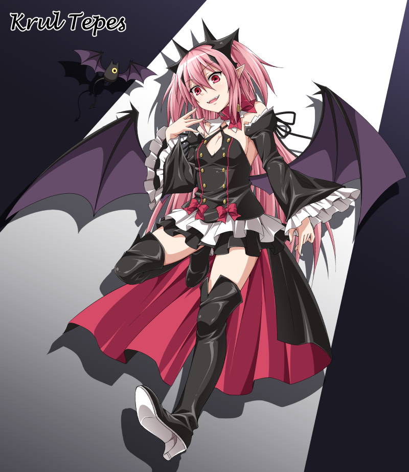 krul tepes (owari no seraph) drawn by kyuutou_(kyuutouryuu)