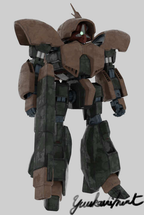 asshimar (gundam and 1 more) drawn by yuukarimint-kun