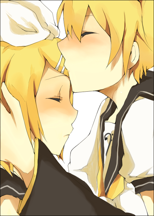 kagamine rin and kagamine len (vocaloid) drawn by mono_(recall)