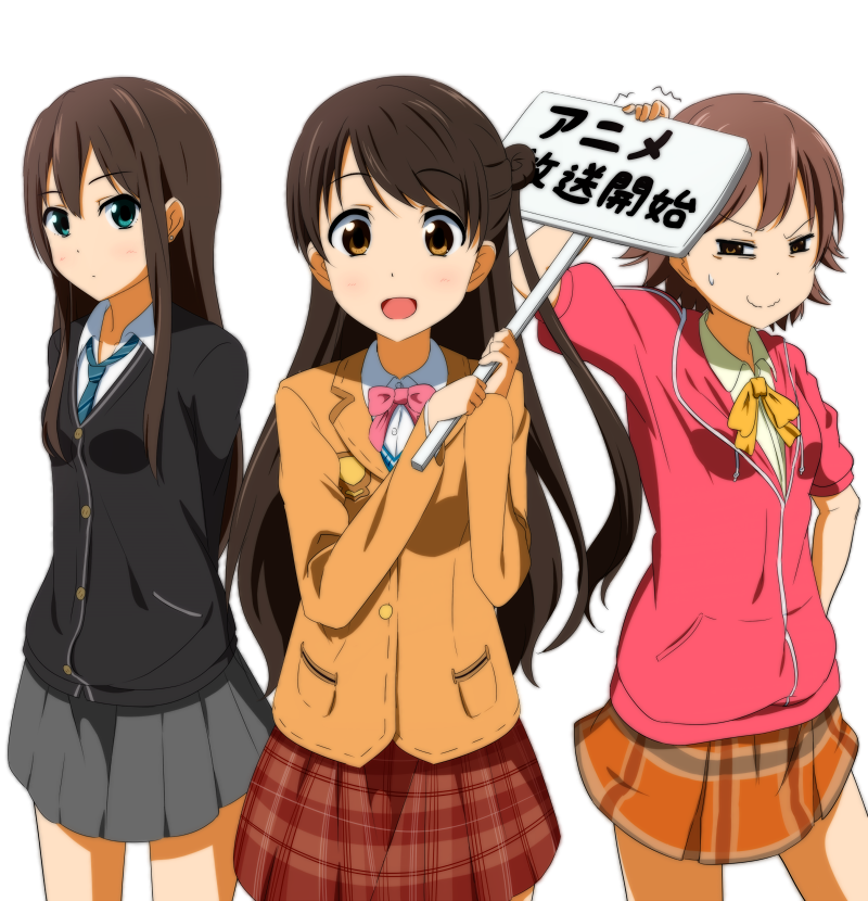 shibuya rin, shimamura uzuki, and honda mio (idolmaster and 1 more) drawn by igashiko