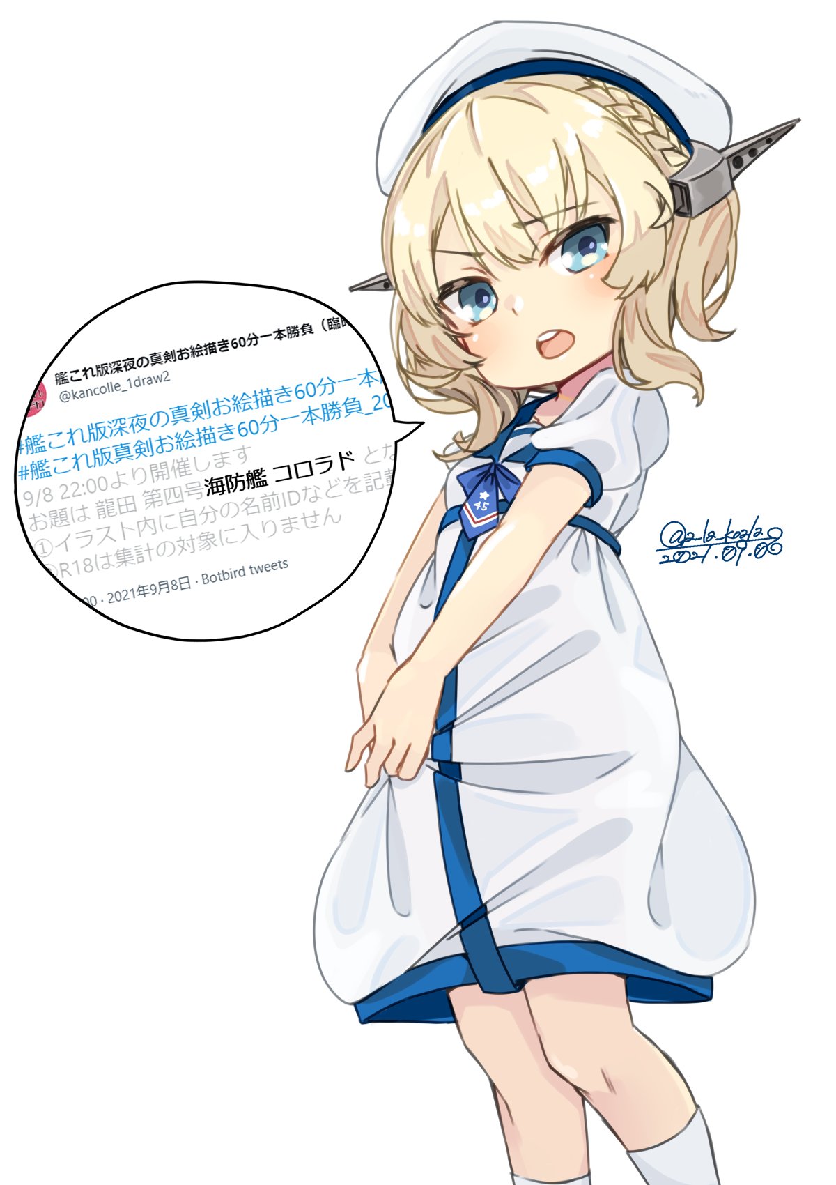 Colorado And Kaiboukan No 4 Kantai Collection And 1 More Drawn By Alakoala Danbooru