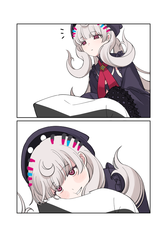 petra gurin and reimu endou (nijisanji and 1 more) drawn by elirasuki