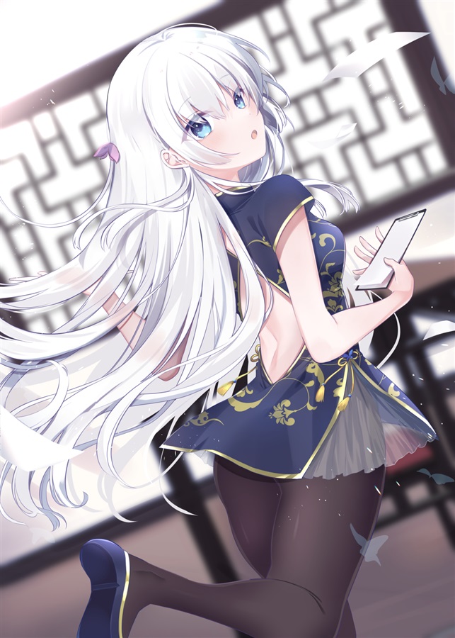 naruse shiroha (summer pockets) drawn by yutori_z71