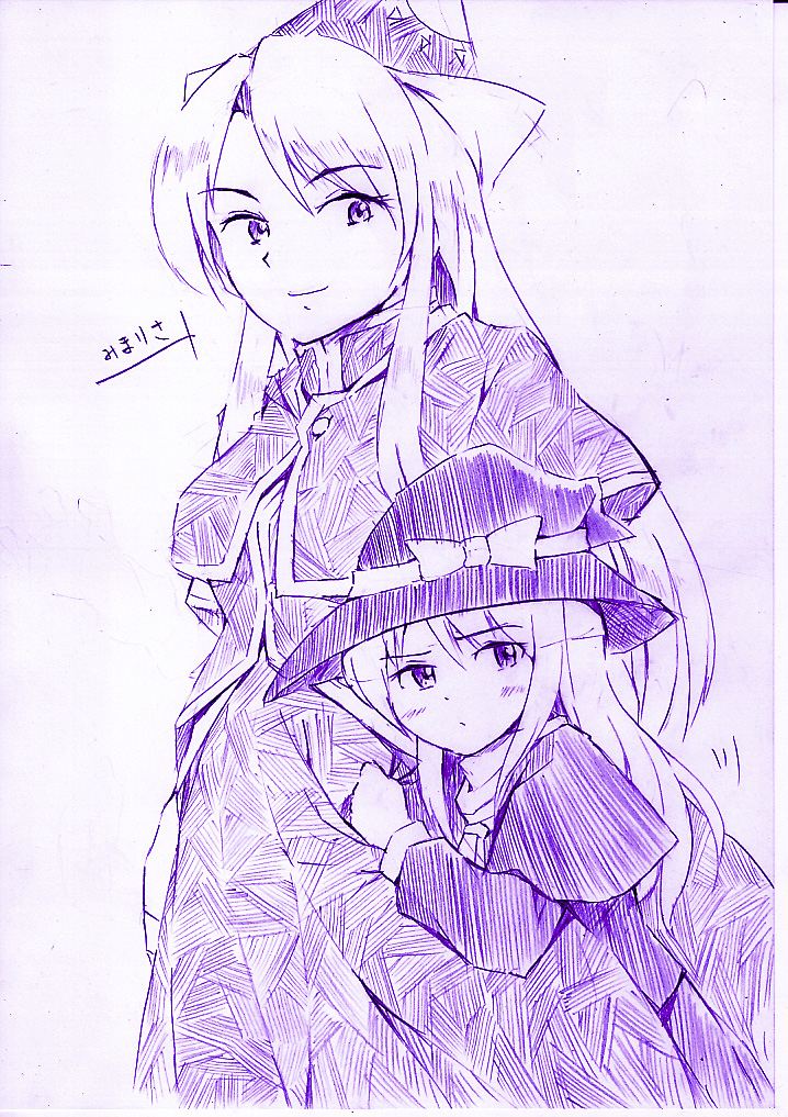 kirisame marisa and mima (touhou and 1 more) drawn by vent_arbre