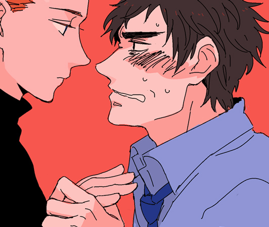 r daneel olivaw and elijah baley (the caves of steel) drawn by kurosuke_(nora)