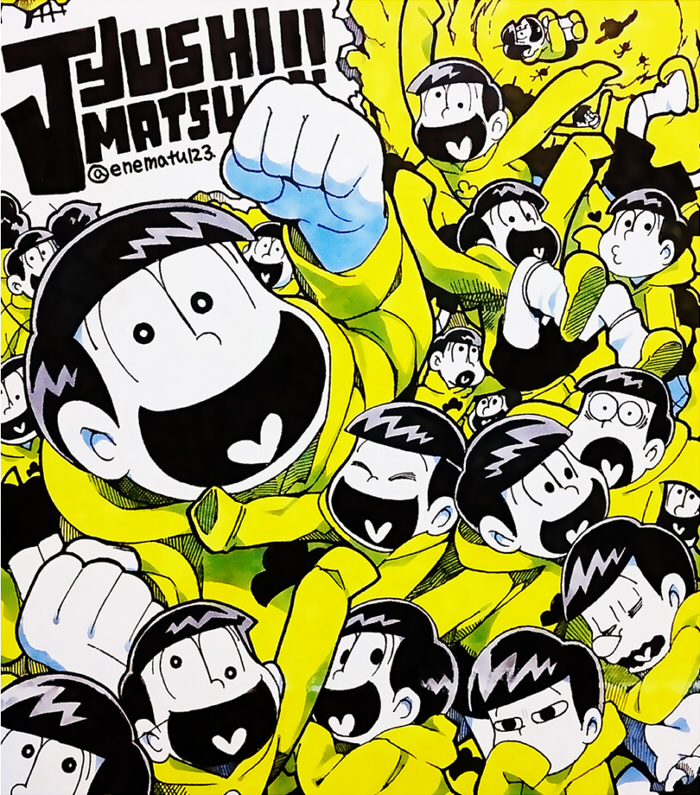 matsuno jyushimatsu (osomatsu and 1 more) drawn by garara382
