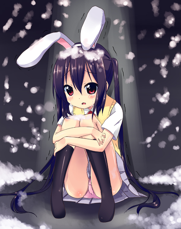 nakano azusa (k-on!) drawn by kurou_(quadruple_zero)