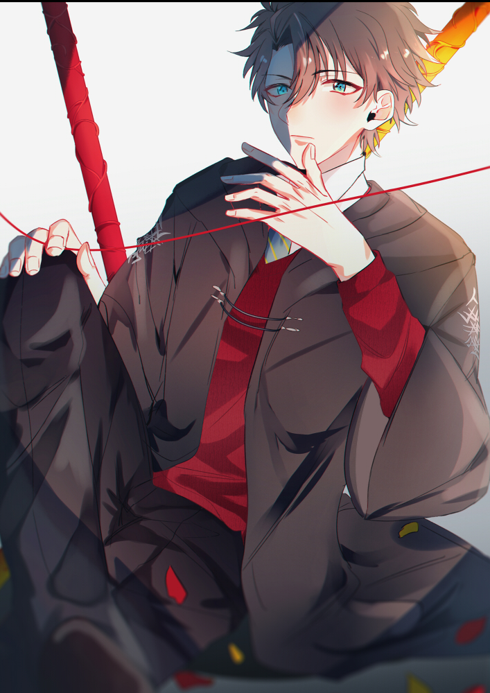 fujimaru ritsuka (fate and 1 more) drawn by rankaku_(dandanzi123)