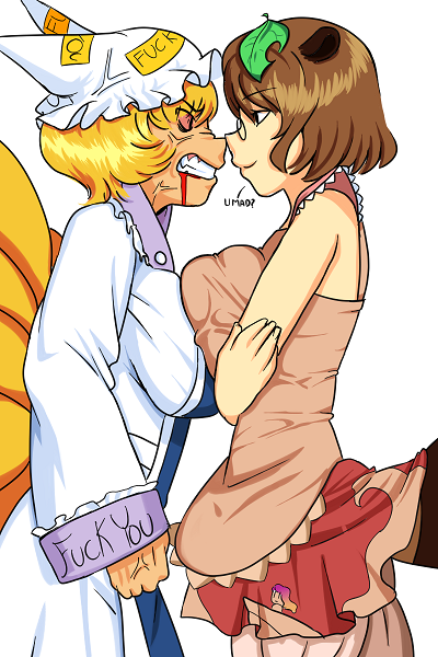 yakumo ran, hijiri byakuren, and futatsuiwa mamizou (touhou) drawn by lilirulu