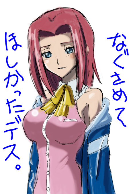 kouzuki kallen (code geass) drawn by sora_(aki00)