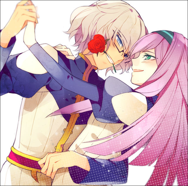meia and gillis (inazuma eleven and 2 more) drawn by hakusai_(tiahszld)