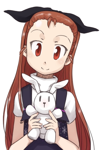 minase iori and usa-chan (idolmaster) drawn by ttomm