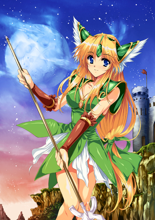 riesz (seiken densetsu and 1 more) drawn by tamiya_akito