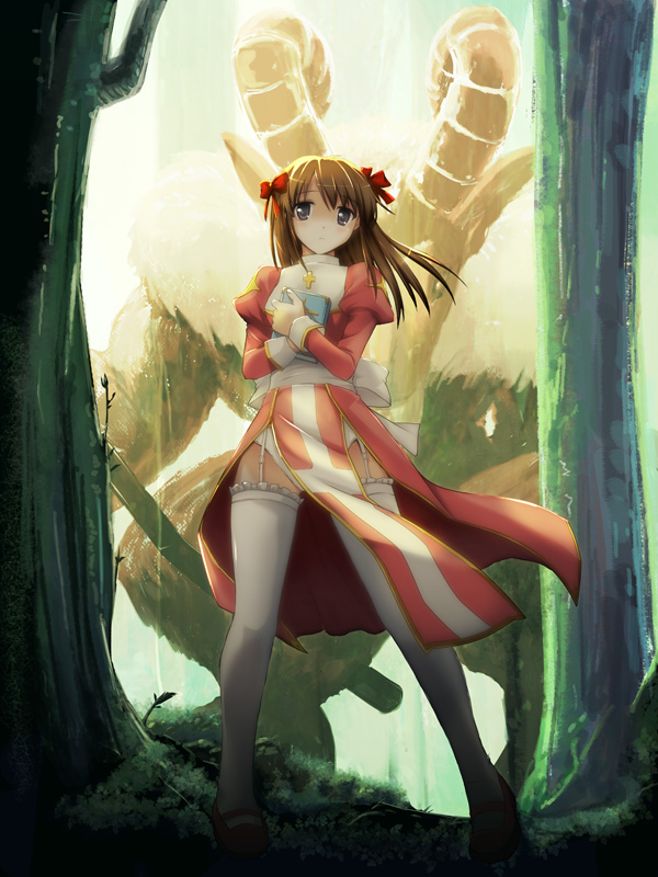 high priest and baphomet (ragnarok online) drawn by ryoumoto_ken