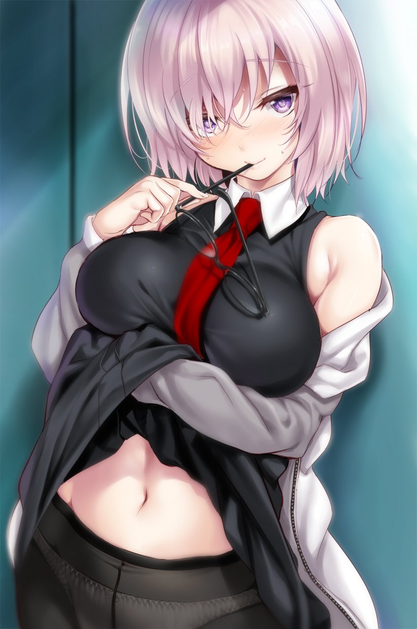 mash kyrielight (fate and 1 more) drawn by cle_masahiro