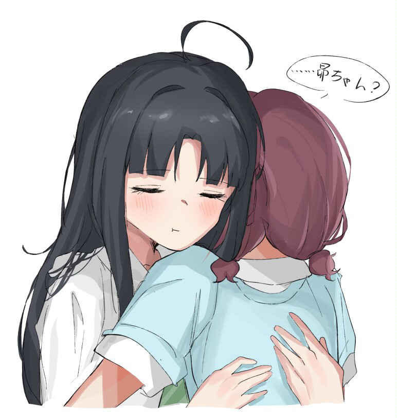 iseri nina and awa subaru (girls band cry) drawn by narin70
