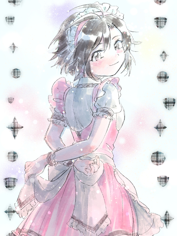 kikuchi makoto (idolmaster and 2 more) drawn by en_trtr