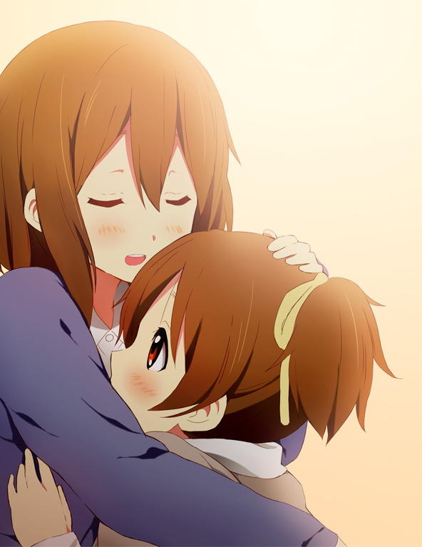 hirasawa yui and hirasawa ui (k-on!) drawn by kakiuchi_itsuki