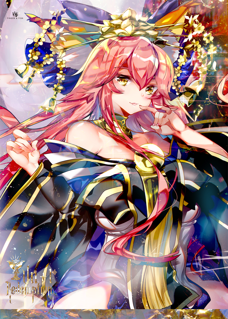 tamamo and tamamo no mae (fate and 1 more) drawn by heco_(mama)