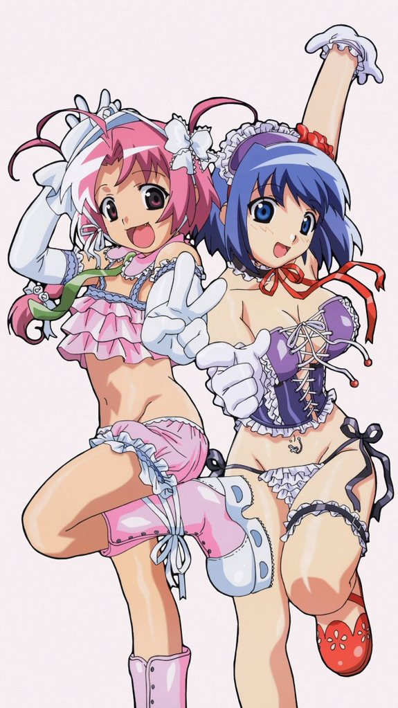 nakahara komugi and kokubunji koyori (nurse witch komugi-chan and 1 more) drawn by satou_taka