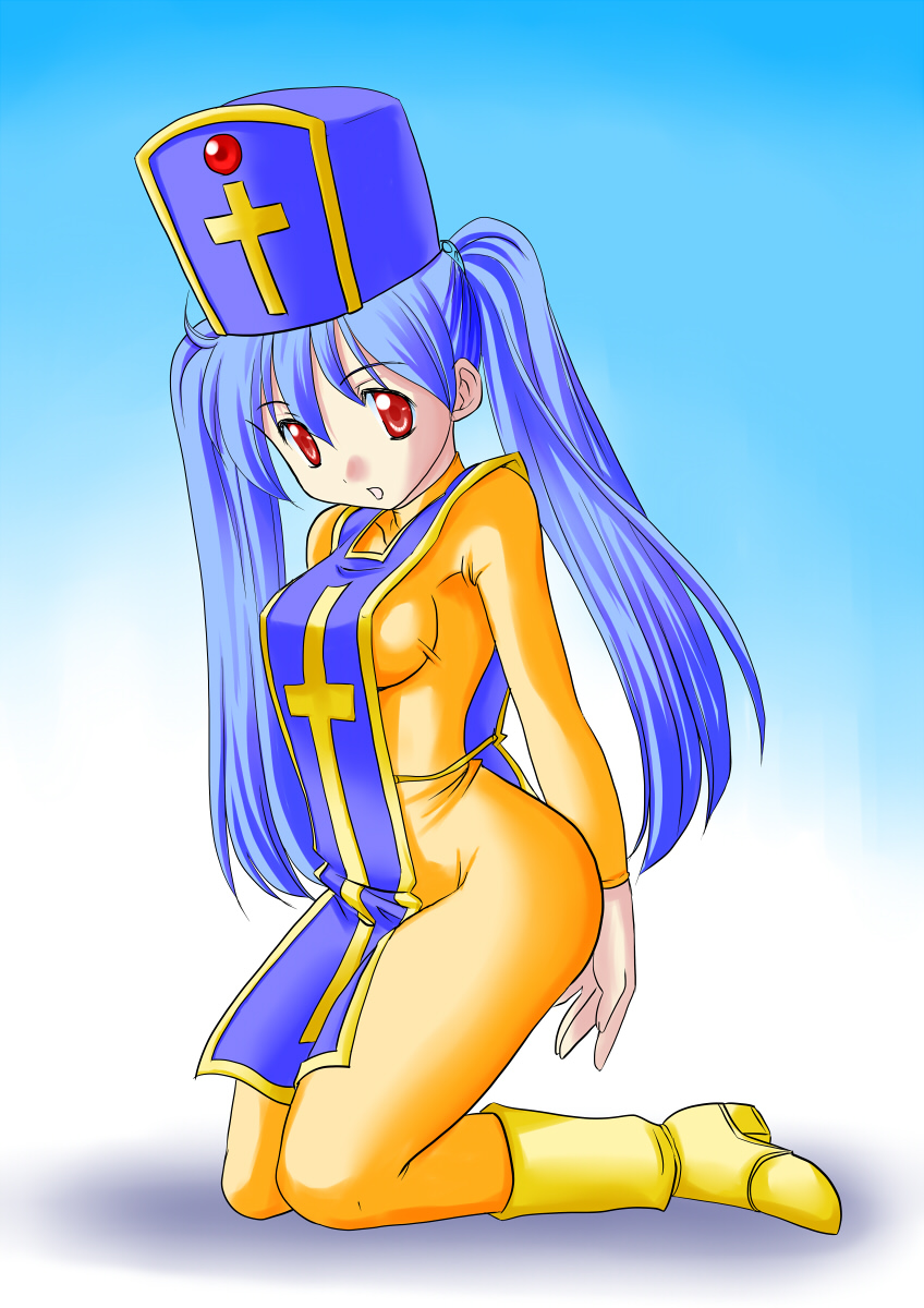 priest (dragon quest and 1 more) drawn by fukami_natsuki