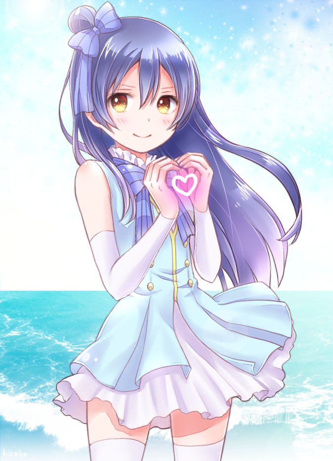 sonoda umi (love live! and 1 more) drawn by hirako