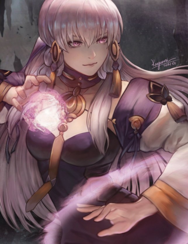 lysithea von ordelia (fire emblem and 1 more) drawn by kaejunni