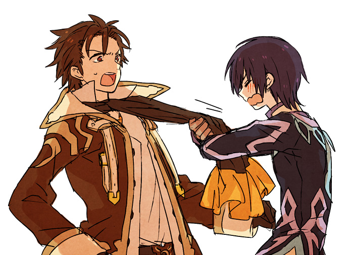 jude mathis and alvin (tales of and 1 more) drawn by tayako
