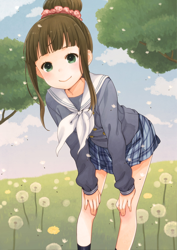 hamaguchi ayame (idolmaster and 1 more) drawn by mizutamako