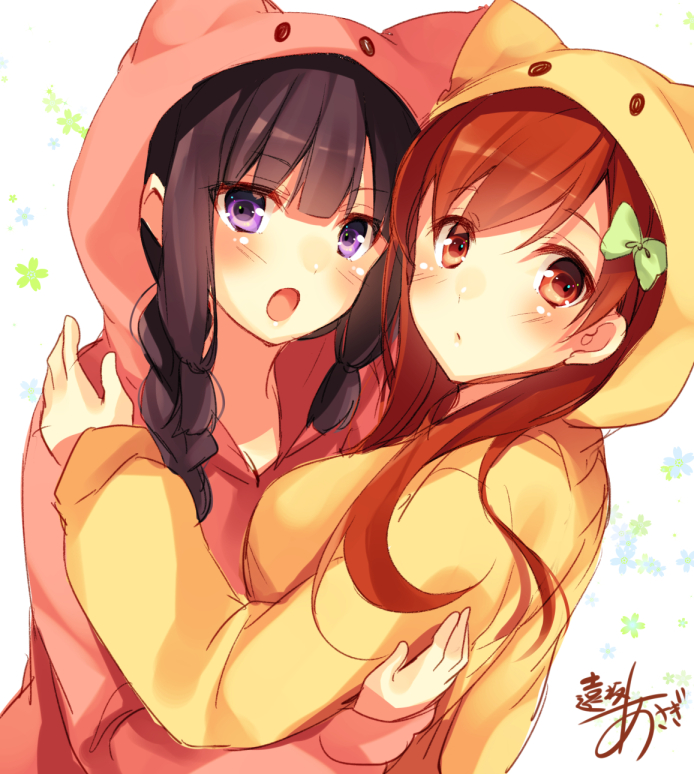 kitakami and ooi (kantai collection) drawn by toosaka_asagi