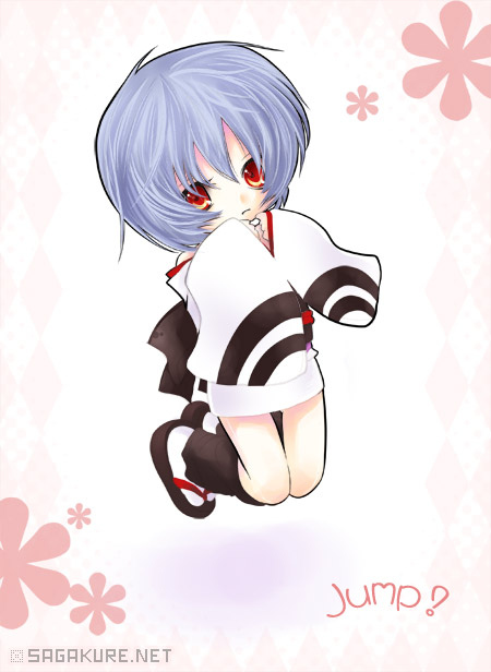 ayanami rei (neon genesis evangelion) drawn by sagakure_moe