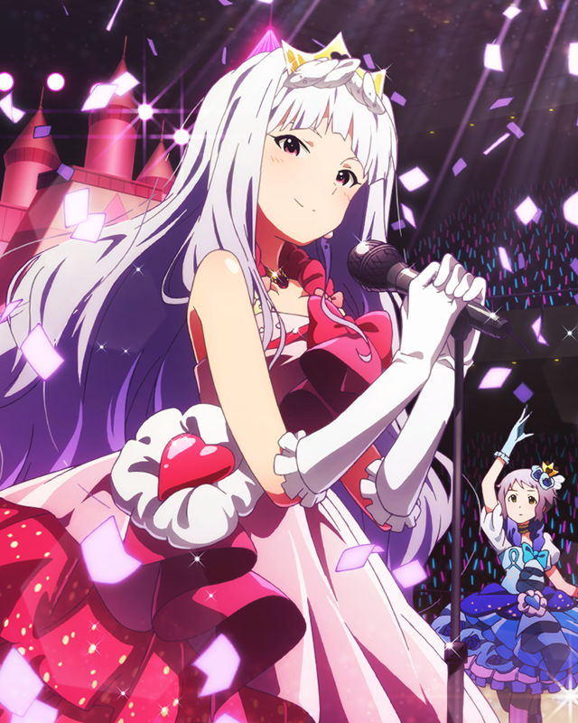 shijou takane and makabe mizuki (idolmaster and 1 more)