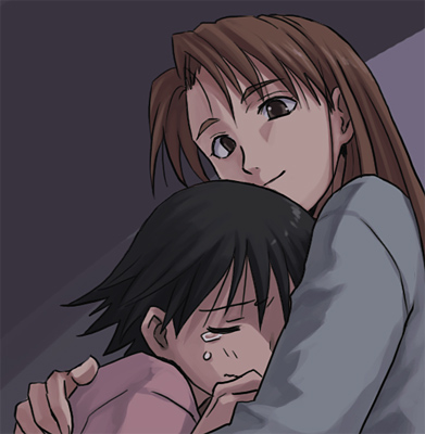 takino tomo and mizuhara koyomi (azumanga daioh) drawn by shiwashiwa_no_kinchakubukuru