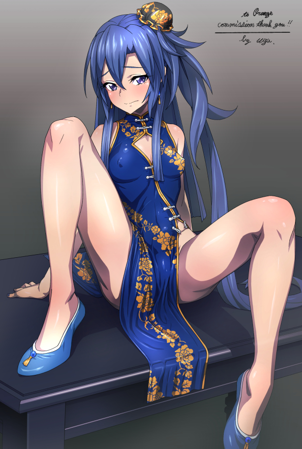kazanari tsubasa (senki zesshou symphogear) drawn by uganda_(ugandam_00)