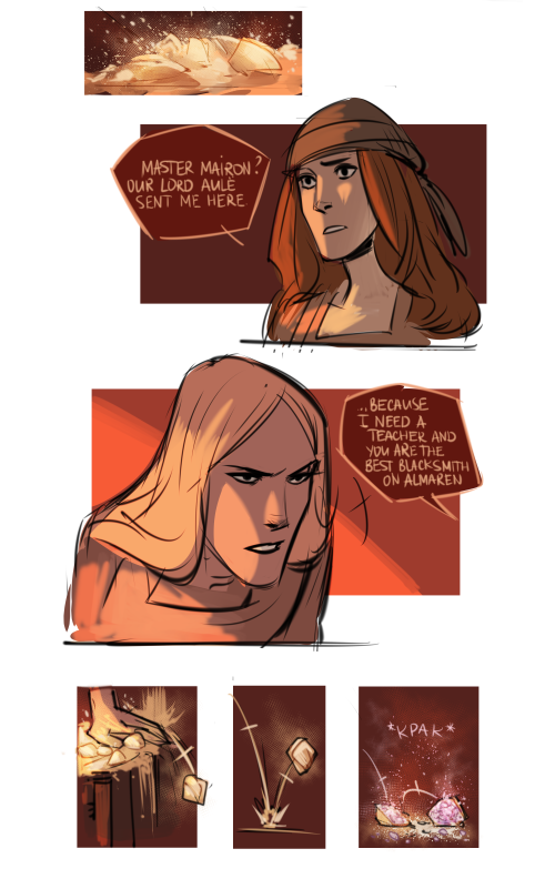 sauron and saruman (tolkien's legendarium and 1 more) drawn by phobso