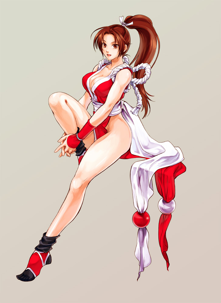 shiranui mai (the king of fighters and 1 more) drawn by ma0