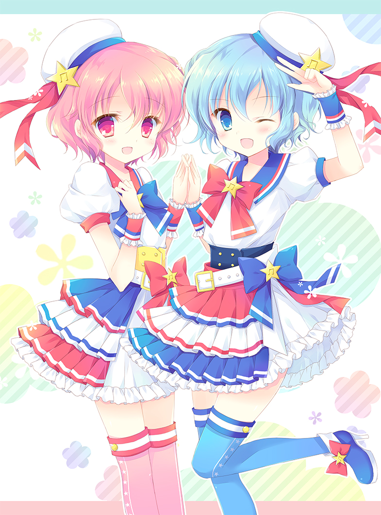 reona west and dorothy west (pretty series and 1 more) drawn by hasekura_chiaki