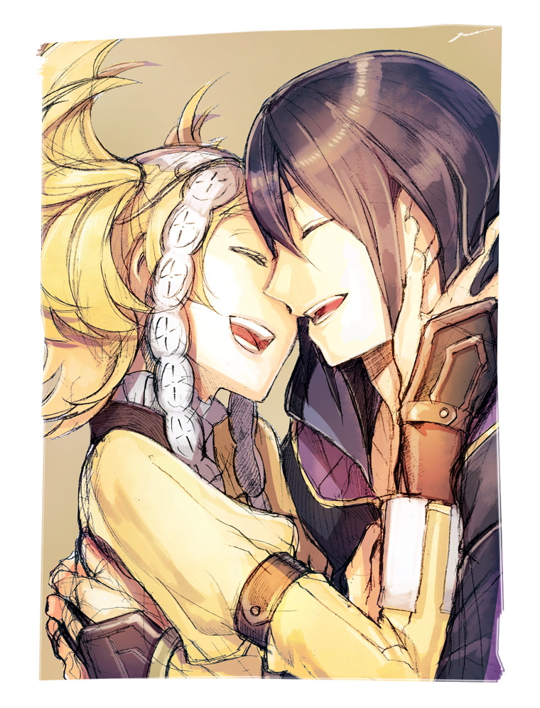 male robin and lissa (fire emblem and 1 more) drawn by amao_miyuki