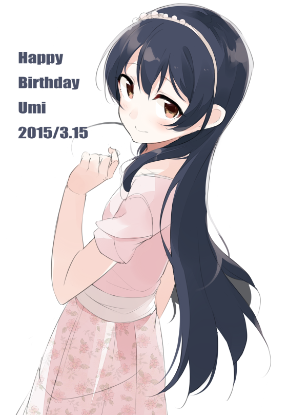 sonoda umi (love live! and 1 more) drawn by totoki86